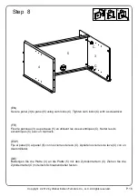 Preview for 16 page of Walker Edison W52CCR Assembly Instructions Manual