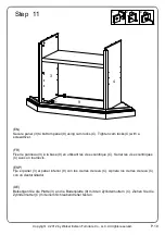 Preview for 19 page of Walker Edison W52CCR Assembly Instructions Manual