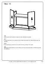 Preview for 21 page of Walker Edison W52CCR Assembly Instructions Manual