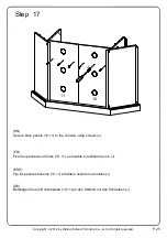 Preview for 25 page of Walker Edison W52CCR Assembly Instructions Manual