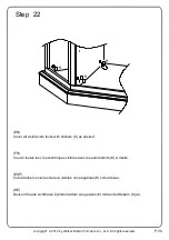 Preview for 30 page of Walker Edison W52CCR Assembly Instructions Manual