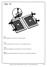 Preview for 31 page of Walker Edison W52CCR Assembly Instructions Manual