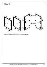 Предварительный просмотр 7 страницы Walker Edison W52CLA3D Assembly Instructions Manual