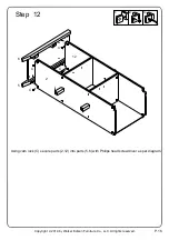 Предварительный просмотр 16 страницы Walker Edison W52CLA3D Assembly Instructions Manual