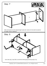 Preview for 8 page of Walker Edison W52CRO Assembly Instructions Manual