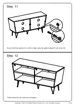 Preview for 10 page of Walker Edison W52CRO Assembly Instructions Manual