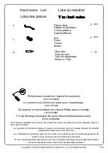 Preview for 9 page of Walker Edison W52FPCLA2D Assembly Instructions Manual