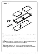 Preview for 10 page of Walker Edison W52FPCLA2D Assembly Instructions Manual