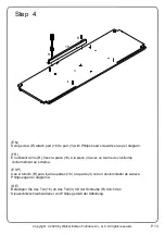 Preview for 13 page of Walker Edison W52FPCLA2D Assembly Instructions Manual