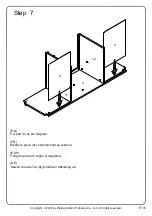 Preview for 16 page of Walker Edison W52FPCLA2D Assembly Instructions Manual