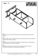 Preview for 20 page of Walker Edison W52FPCLA2D Assembly Instructions Manual