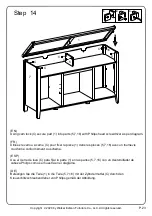 Preview for 23 page of Walker Edison W52FPCLA2D Assembly Instructions Manual