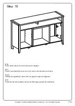 Preview for 24 page of Walker Edison W52FPCLA2D Assembly Instructions Manual