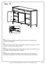 Preview for 27 page of Walker Edison W52FPCLA2D Assembly Instructions Manual