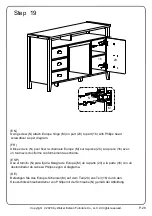 Preview for 28 page of Walker Edison W52FPCLA2D Assembly Instructions Manual