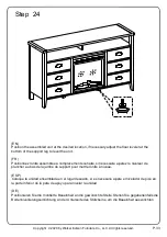 Preview for 33 page of Walker Edison W52FPCLA2D Assembly Instructions Manual