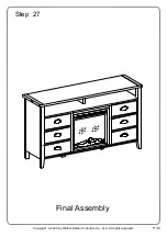 Preview for 36 page of Walker Edison W52FPCLA2D Assembly Instructions Manual