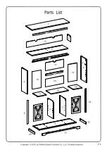 Предварительный просмотр 3 страницы Walker Edison W52HBSBD Assembly Instructions Manual