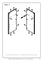 Предварительный просмотр 6 страницы Walker Edison W52HBSBD Assembly Instructions Manual