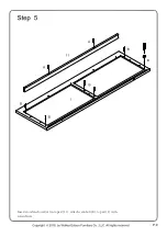 Предварительный просмотр 9 страницы Walker Edison W52HBSBD Assembly Instructions Manual