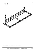 Предварительный просмотр 10 страницы Walker Edison W52HBSBD Assembly Instructions Manual