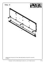 Предварительный просмотр 12 страницы Walker Edison W52HBSBD Assembly Instructions Manual