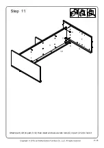 Предварительный просмотр 15 страницы Walker Edison W52HBSBD Assembly Instructions Manual