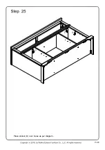 Предварительный просмотр 29 страницы Walker Edison W52HBSBD Assembly Instructions Manual