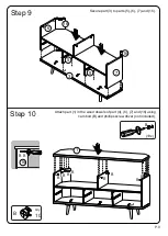 Preview for 9 page of Walker Edison W52IV3DCRN Assembly Instruction Manual