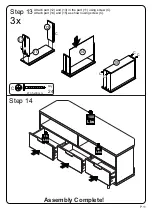 Preview for 11 page of Walker Edison W52IV3DCRN Assembly Instruction Manual