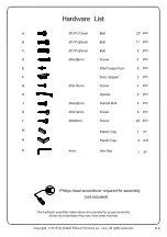 Предварительный просмотр 4 страницы Walker Edison W52SOI2D Assembly Instructions Manual