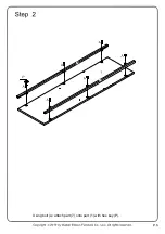 Предварительный просмотр 6 страницы Walker Edison W52SOI2D Assembly Instructions Manual