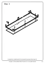 Предварительный просмотр 7 страницы Walker Edison W52SOI2D Assembly Instructions Manual