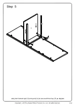 Предварительный просмотр 9 страницы Walker Edison W52SOI2D Assembly Instructions Manual