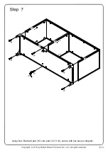 Предварительный просмотр 11 страницы Walker Edison W52SOI2D Assembly Instructions Manual