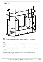 Preview for 25 page of Walker Edison W54FPCMCR2D Assembly Instructions Manual