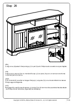 Preview for 36 page of Walker Edison W54FPCMCR2D Assembly Instructions Manual