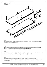 Preview for 10 page of Walker Edison W56CVY4DR Assembly Instructions Manual