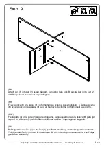 Preview for 18 page of Walker Edison W56CVY4DR Assembly Instructions Manual