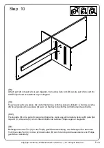 Preview for 19 page of Walker Edison W56CVY4DR Assembly Instructions Manual