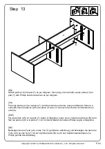 Preview for 22 page of Walker Edison W56CVY4DR Assembly Instructions Manual