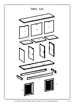 Preview for 3 page of Walker Edison W56VSD Assembly Instructions Manual