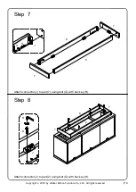 Preview for 8 page of Walker Edison W56VSD Assembly Instructions Manual