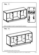 Preview for 10 page of Walker Edison W56VSD Assembly Instructions Manual