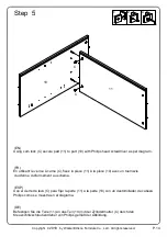 Предварительный просмотр 14 страницы Walker Edison W584DHDHB Assembly Instructions Manual