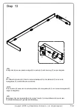 Предварительный просмотр 22 страницы Walker Edison W584DHDHB Assembly Instructions Manual