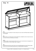 Предварительный просмотр 25 страницы Walker Edison W584DHDHB Assembly Instructions Manual