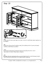 Preview for 32 page of Walker Edison W584DHDHB Assembly Instructions Manual