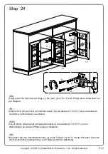 Preview for 33 page of Walker Edison W584DHDHB Assembly Instructions Manual