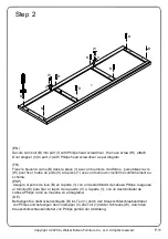 Предварительный просмотр 11 страницы Walker Edison W58ALT2D Assembly Instructions Manual